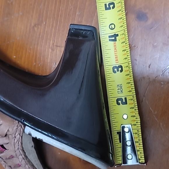 JAMBU SONYA WOMEN'S CASUAL PEEP TOE SLINGBACK PUMPS BROWN LEATHER SANDAL SIZE 9 - Picture 12 of 12